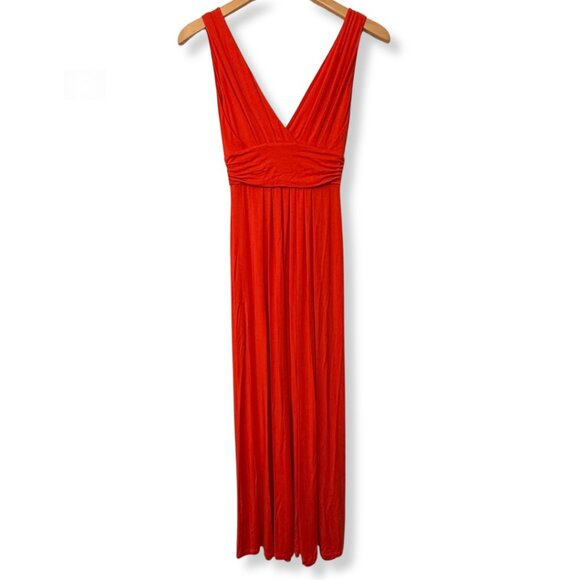 ❤️ TART Red Cotton Summer Maxi Dress | Size XS - Picture 1 of 4